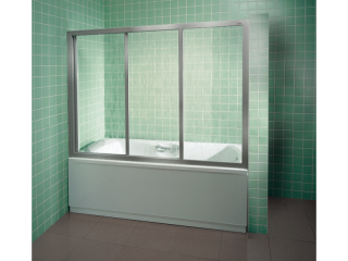 Шторка на ванну Ravak Supernova AVDP3-150 40VP0U02ZG Grape профиль сатин